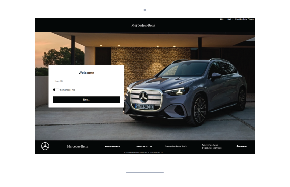 Mercedez-Benz ESS Laptop Illustration